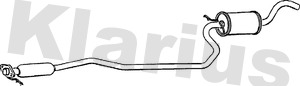 KLARIUS 270090 Μεσαίο σιλανσιέ