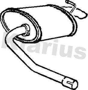 KLARIUS 220411 Πίσω σιλανσιέ