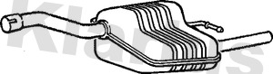 KLARIUS 220639 Πίσω σιλανσιέ