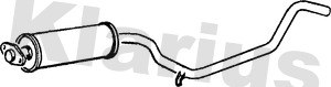 KLARIUS 250348 Μεσαίο σιλανσιέ