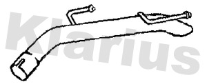 KLARIUS 130704 Tubo gas...
