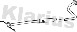 KLARIUS 250166 Μεσαίο σιλανσιέ