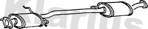 KLARIUS 250163 Μεσαίο σιλανσιέ