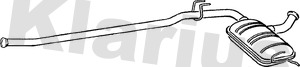 KLARIUS 260270 Μεσαίο σιλανσιέ