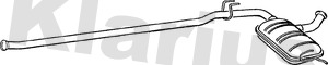 KLARIUS 260271 Μεσαίο σιλανσιέ