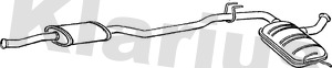 KLARIUS 260287 Μεσαίο σιλανσιέ