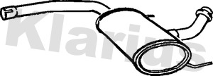 KLARIUS 220469 Μεσαίο σιλανσιέ