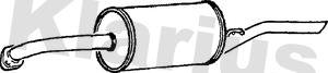 KLARIUS 230261 Πίσω σιλανσιέ