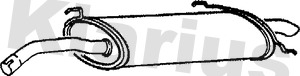 KLARIUS 230272 Πίσω σιλανσιέ