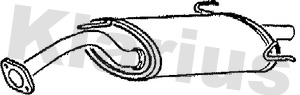 KLARIUS 210231 Πίσω σιλανσιέ