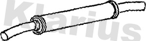 KLARIUS 210634 Μεσαίο σιλανσιέ