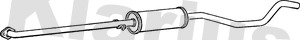 KLARIUS 270215 Μεσαίο σιλανσιέ