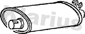 KLARIUS 210253 Μεσαίο σιλανσιέ