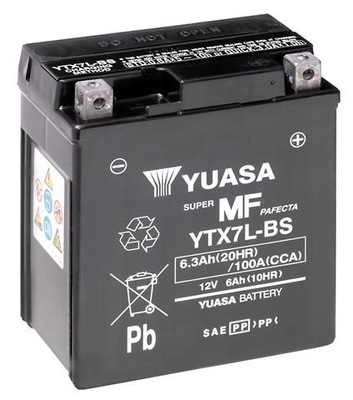 YUASA YTX7L-BS Maintenance...