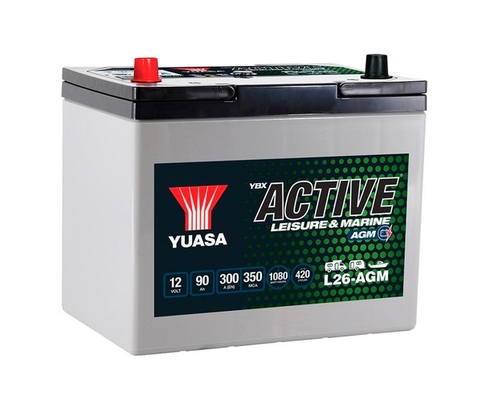 YUASA L26-AGM Leisure Batteries Starter Battery