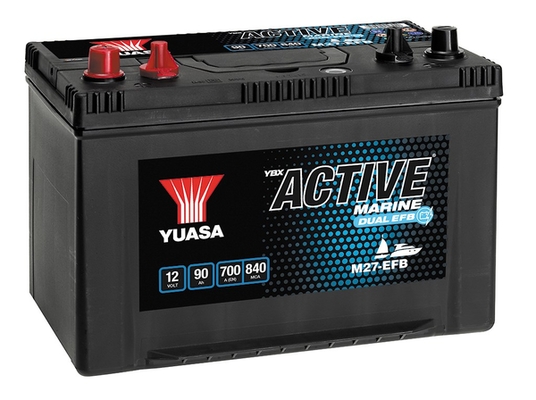 YUASA M27-EFB Marine Batteries Štartovacia batéria