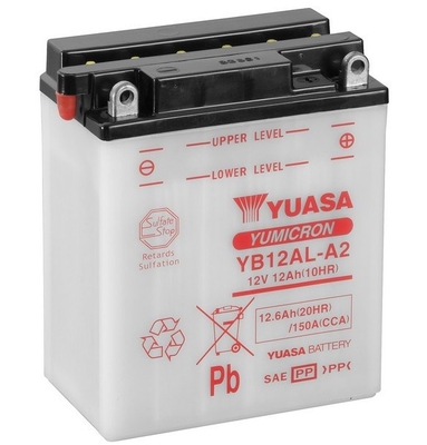 YUASA YB12AL-A2 YuMicron Starter Battery