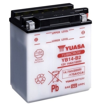 YUASA YB14-B2 YuMicron Starter Battery