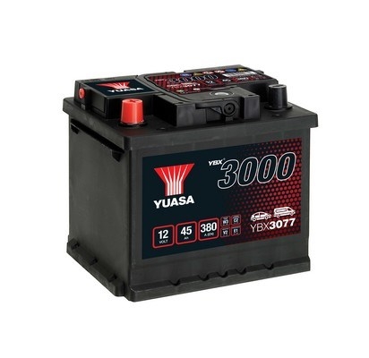 YUASA YBX3077 YBX3000 SMF Batteries Starter Battery