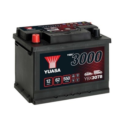 YUASA YBX3078 YBX3000 SMF Batteries Starter Battery