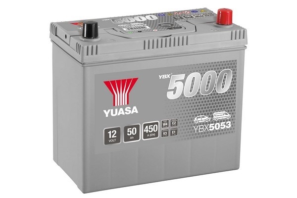 YUASA YBX5053 YBX5000 Silver High Performance SMF Batteries Starter Battery