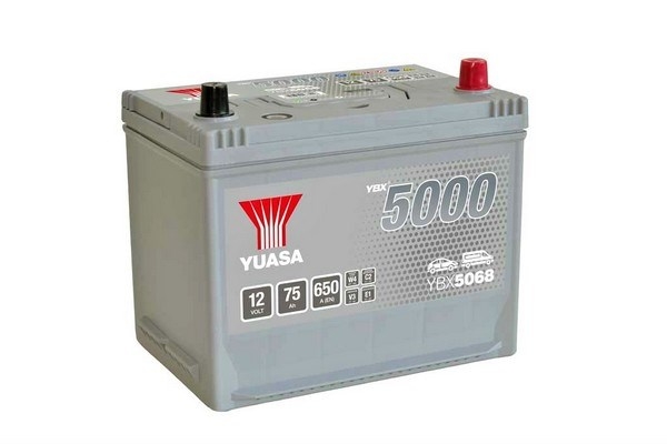 YUASA YBX5068 YBX5000 Silver High Performance SMF Batteries Štartovacia batéria
