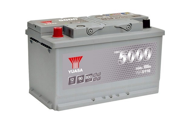 YUASA YBX5116 YBX5000 Silver High Performance SMF Batteries Štartovacia batéria