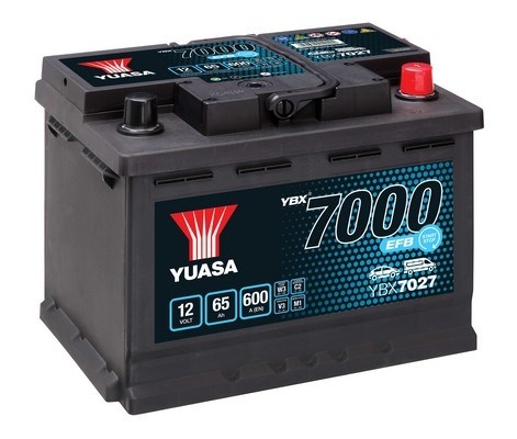 YUASA YBX7027 YBX7000 EFB Start Stop Plus Batteries Starter Battery
