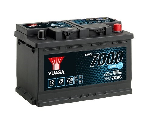 YUASA YBX7096 YBX7000 EFB Start Stop Plus Batteries Štartovacia batéria