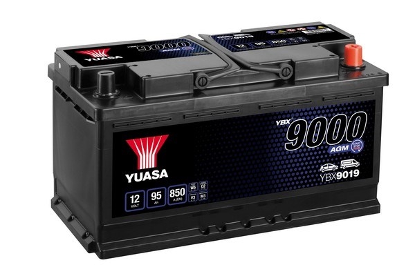 YUASA YBX9019 YBX9000 AGM Start Stop Plus Batteries Starter Battery