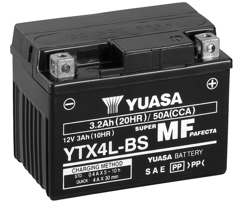 YUASA YTX4L-BS Maintenance Free Štartovacia batéria