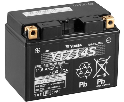 YUASA YTZ14S High Performance Maintenance Free Štartovacia batéria