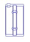 KING M5414U-SI Crankshaft Bearing
