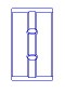KING M5675/2U-AM Crankshaft Bearing