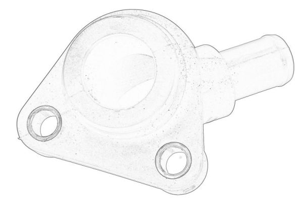 THERMOTEC SI-IV64 Kühlmittelflansch