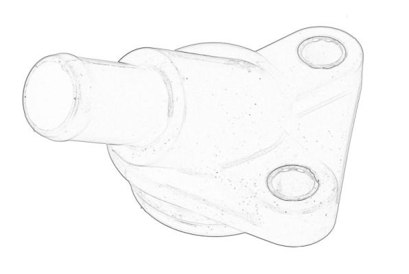 THERMOTEC SI-IV64 Kühlmittelflansch