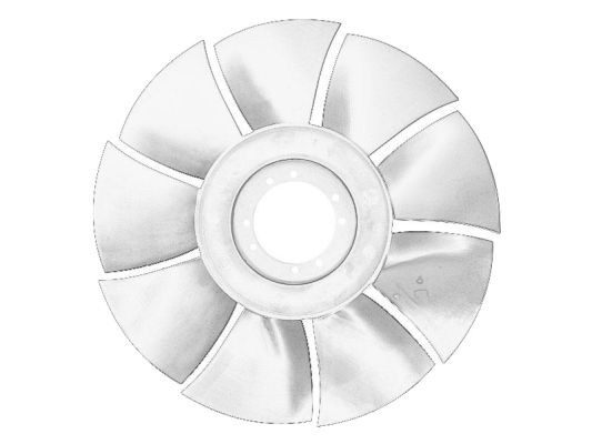 THERMOTEC D9IV007TT Lüfterrad, Motorkühlung