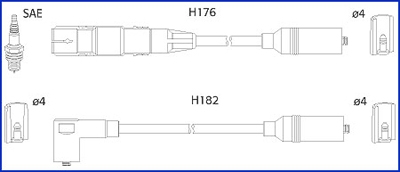 HITACHI 134790 Hueco Σετ...