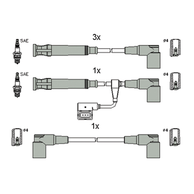 HITACHI 134805 Hueco Σετ...