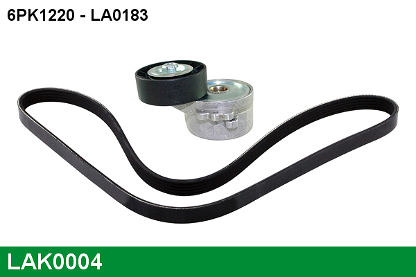 LUCAS LAK0004 V-Ribbed Belt...