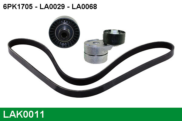 LUCAS LAK0011 V-Ribbed Belt...