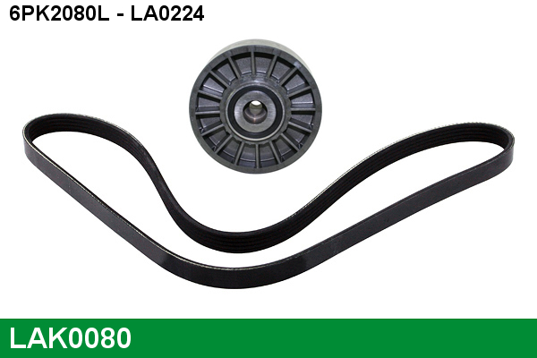 LUCAS LAK0080 V-Ribbed Belt...