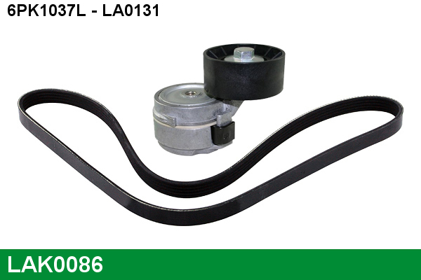 LUCAS LAK0086 V-Ribbed Belt...