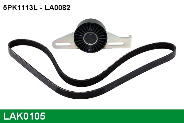 LUCAS LAK0105 V-Ribbed Belt...