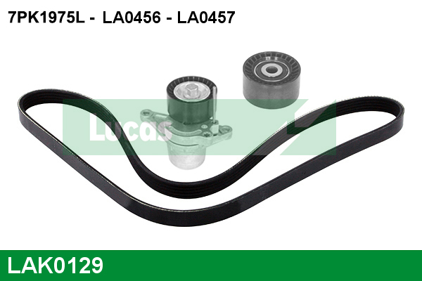 LUCAS LAK0129 V-Ribbed Belt...