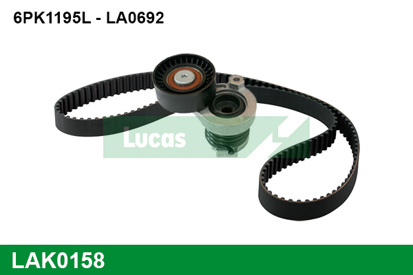 LUCAS LAK0158 V-Ribbed Belt...