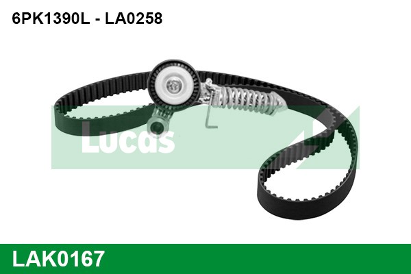 LUCAS LAK0167 V-Ribbed Belt...