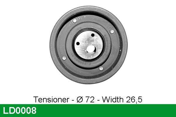 LUCAS LD0008 Tensioner...