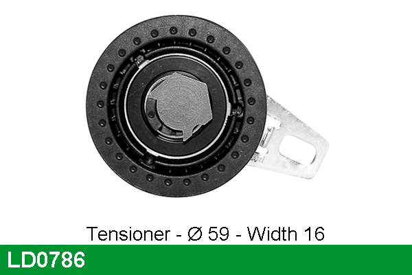 LUCAS LD0786 Tensioner...