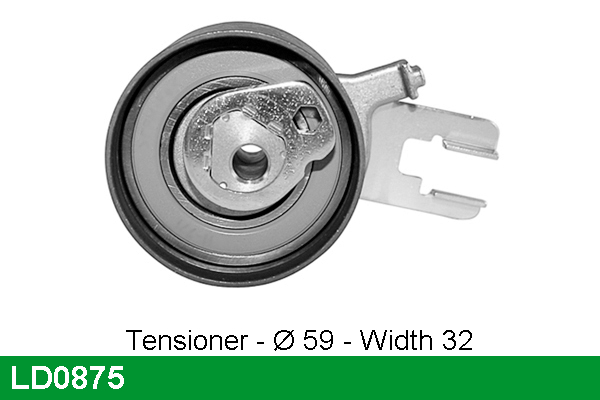 LUCAS LD0875 Tensioner...